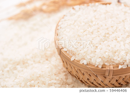 米 白米 穀物 稻穀 稻米 生的 Raw rice crop お米 ご飯 59446406