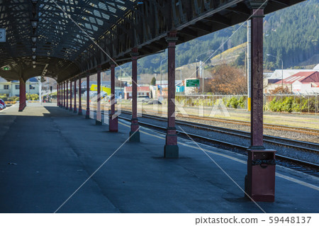 New Zealand Dunedin Dunedin station platform 59448137