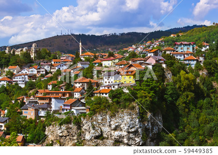 Cityscape of Sarajevo - Bosnia and Herzegovina Cityscape of Sarajevo - Bosnia and Herzegovina 59449385