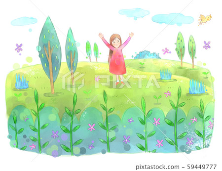 Spring landscape Spring landscape 59449777