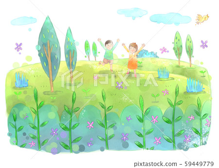 春天的風景 春天的風景 59449779