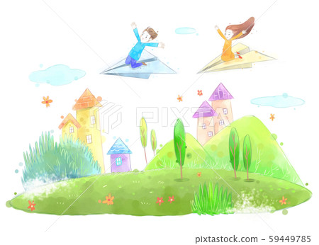 Spring landscape 59449785