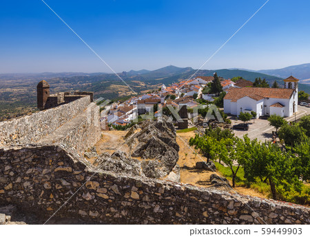 Fortress in village Marvao - Portugal Fortress in village Marvao - Portugal 59449903