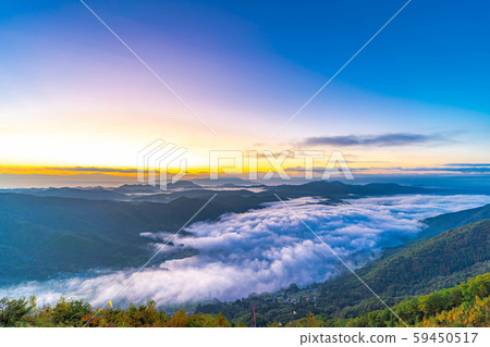 Ogumayama Observatory, Unkai Morning View, Omachi City [Nagano Prefecture] 59450517