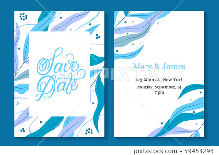 Save the date card template Save the date card template 59453293