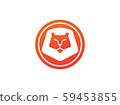 Orange lion head and face for logo design 59453855