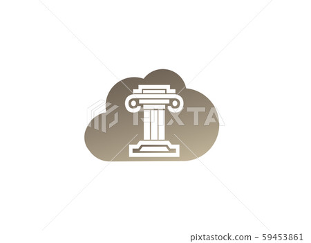 Law Building Justice Logo design 59453861