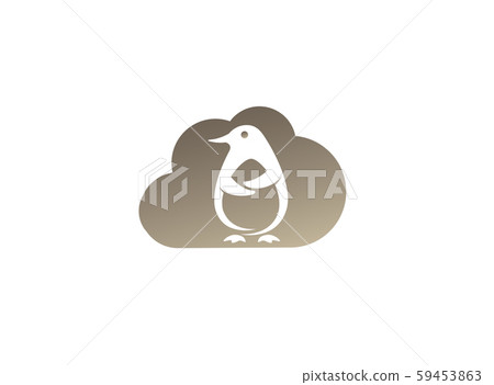 Penguin cute animal for logo design illustration 59453863