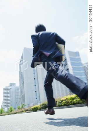 跑在辦公室鎮的商人 59454435