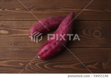 Sweet potato raw vegetables table Sweet potato raw vegetables table 59455146