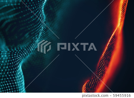 Blockchain technology background. Cryptocurrency fintech block chain network and programming concept 59455916