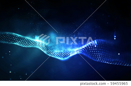 Blockchain technology background. Cryptocurrency fintech block chain network and programming concept 59455965