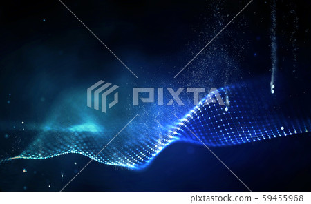 Blockchain technology background. Cryptocurrency fintech block chain network and programming concept 59455968