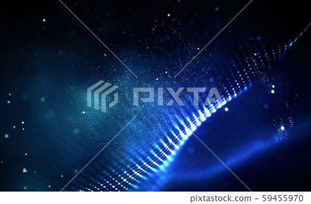 Blockchain technology background. Cryptocurrency fintech block chain network and programming concept 59455970