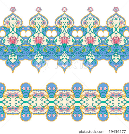 Eastern ethnic motif, traditional muslim ornament. 59456277