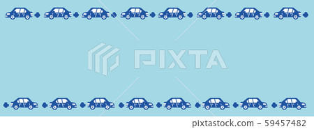 汽車橫幅的插圖 59457482