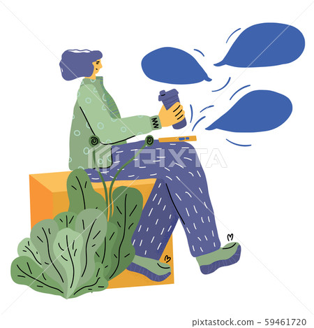 demonstration people set 59461720