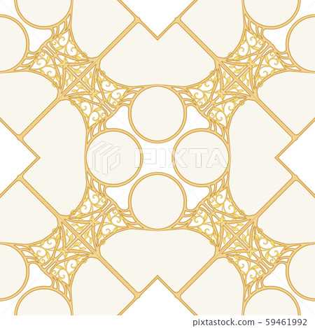 Decorative motif, frames, borders. Seamless pattern, background. Decorative motif, frames, borders. Seamless pattern, background. 59461992