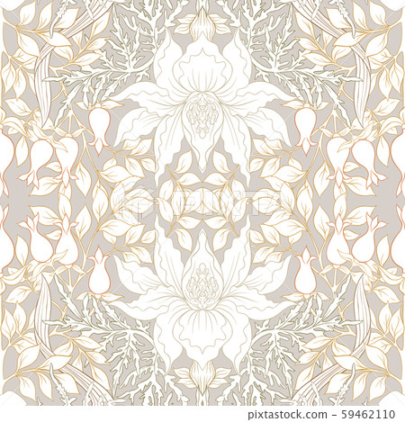 Floral Seamless pattern, background 59462110