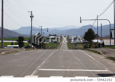 農村的街道 59462202