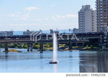 Hankyu Imazu Line Rail Bridge Hankyu Imazu Line Rail Bridge 59462549