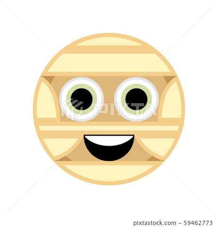 Cute halloween mummy cartoon character 59462773