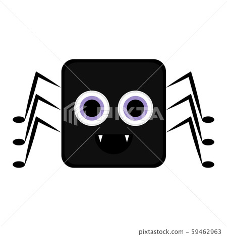 Cute halloween spider cartoon character Cute halloween spider cartoon character 59462963