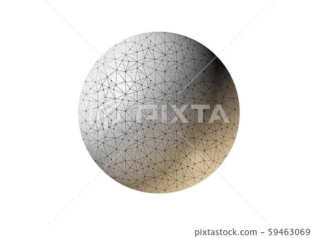 Abstract white sphere Abstract white sphere 59463069