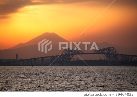 Tokyo Gate Bridge and Mt. Fuji Tokyo Gate Bridge and Mt. Fuji 59464022