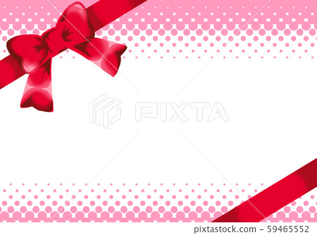情人節或禮物絲帶的插圖 59465552