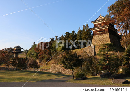 ■ Ueda Castle ■ Kasumigasaki Cliff ■ Nanto, Saito ■ Sanada Yukimura and Sanada Masayuki ■ Nagano Pref. Ueda ■ Sunny 59466124