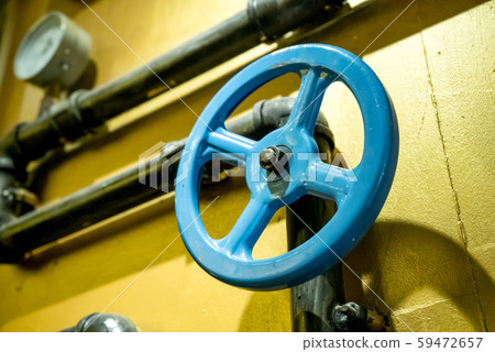 The photo of metal pipes for water supply 59472657