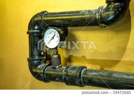 The photo of metal pipes for water supply 59472680
