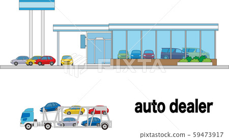 Car dealer border 59473917