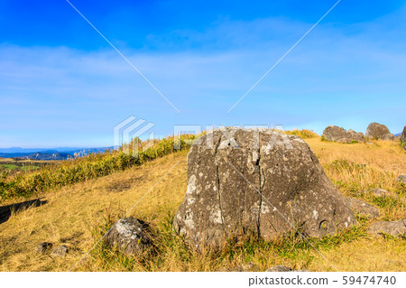 押堂石山的秋天風景[熊本縣阿蘇郡南小國町] 59474740