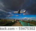 1 minute before return landing 59475302