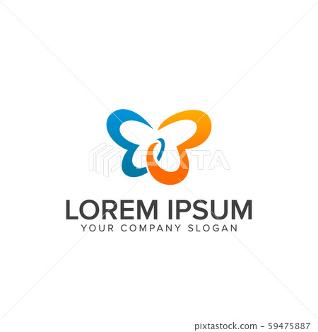 butterfly logo. Spa and Esthetics Cosmetics and 59475887