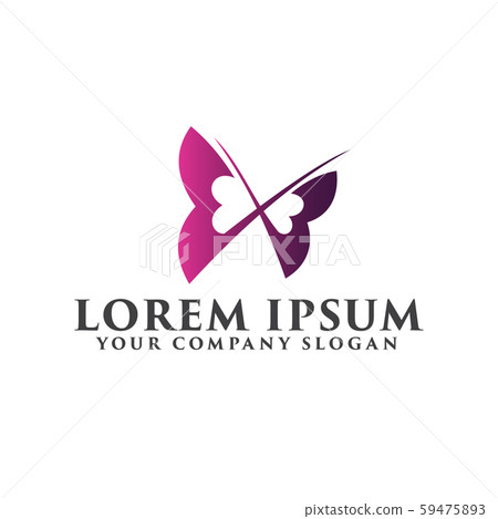 butterfly logo. Spa and Esthetics Cosmetics and 59475893