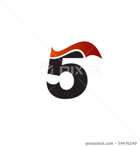 Figure 5 logo design concept template 59476249