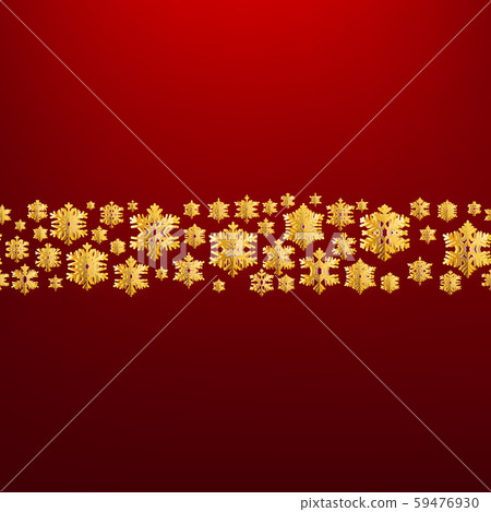 Merry Christmas background with gold snowflakes. Greeting card template. EPS 10 Merry Christmas background with gold snowflakes. Greeting card template. EPS 10 59476930
