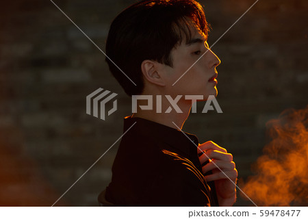 Men's beauty contrast 59478477