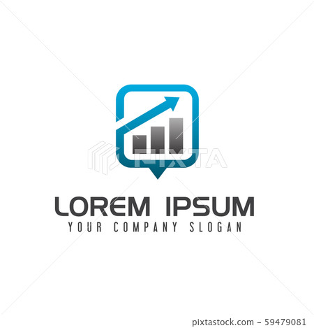 Data Chart Business logo design concept template Data Chart Business logo design concept template 59479081