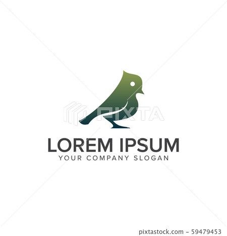 green bird logo design concept template green bird logo design concept template 59479453