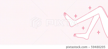 腿部清潔稀薄脫毛腫脹 59480205