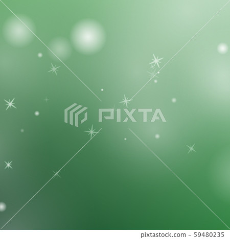 Abstract green background with glowing particles - Stock Illustration ...