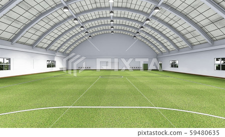 Futsal court soccer indoor floor lawn illustration 58 59480635