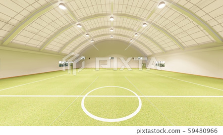 Futsal court soccer indoor floor lawn illustration 14 59480966