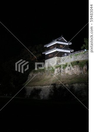 ■ Ueda Castle ■ Light-up ■ Saijo ■ Sanada Yukimura, Sanada Masayuki ■ Ueda City, Nagano ■ Sunny ■ Ueda Castle ■ Light-up ■ Saijo ■ Sanada Yukimura, Sanada Masayuki ■ Ueda City, Nagano ■ Sunny 59483044