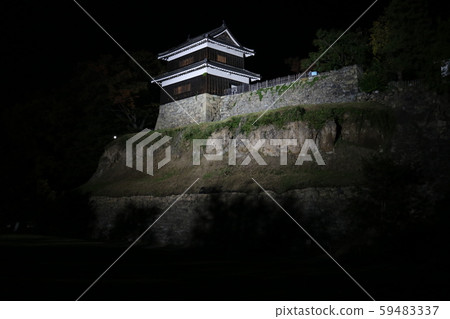 ■上田城■照明■西城■真田昌幸真田幸村■長野縣上田市■陽光明媚 59483337