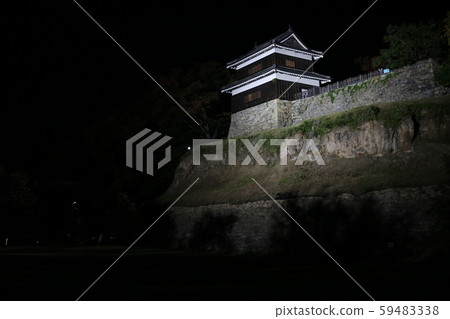 ■ Ueda Castle ■ Light-up ■ Saijo ■ Sanada Yukimura, Sanada Masayuki ■ Ueda City, Nagano ■ Sunny ■ Ueda Castle ■ Light-up ■ Saijo ■ Sanada Yukimura, Sanada Masayuki ■ Ueda City, Nagano ■ Sunny 59483338